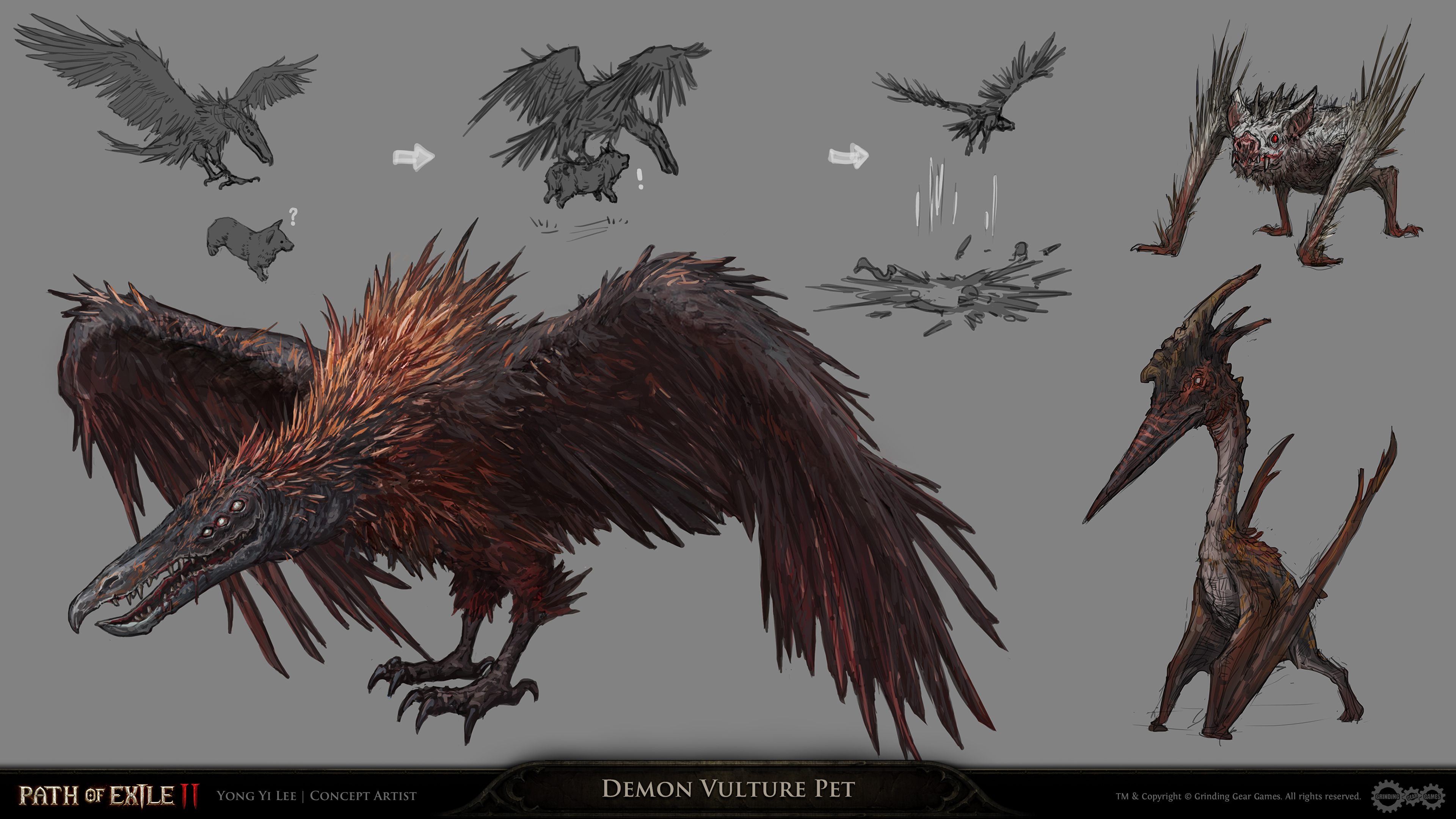 Carrion Raptor Pet